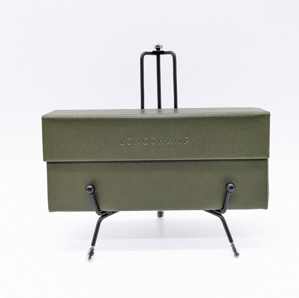 Longchamp Olive Green Glasses Case